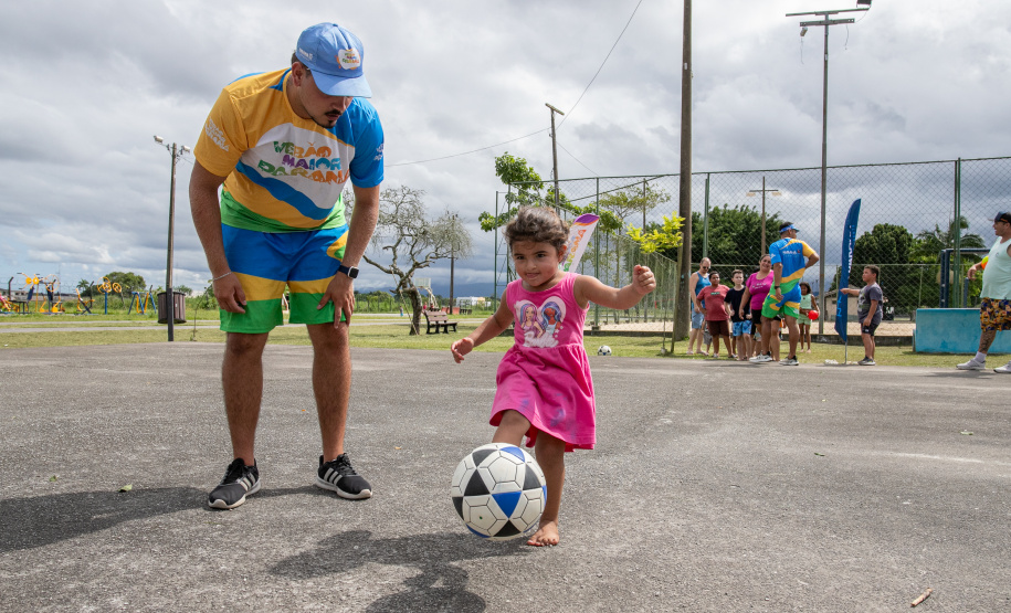 Paranaguá recebe atividades de esporte e lazer do programa Verão Maior