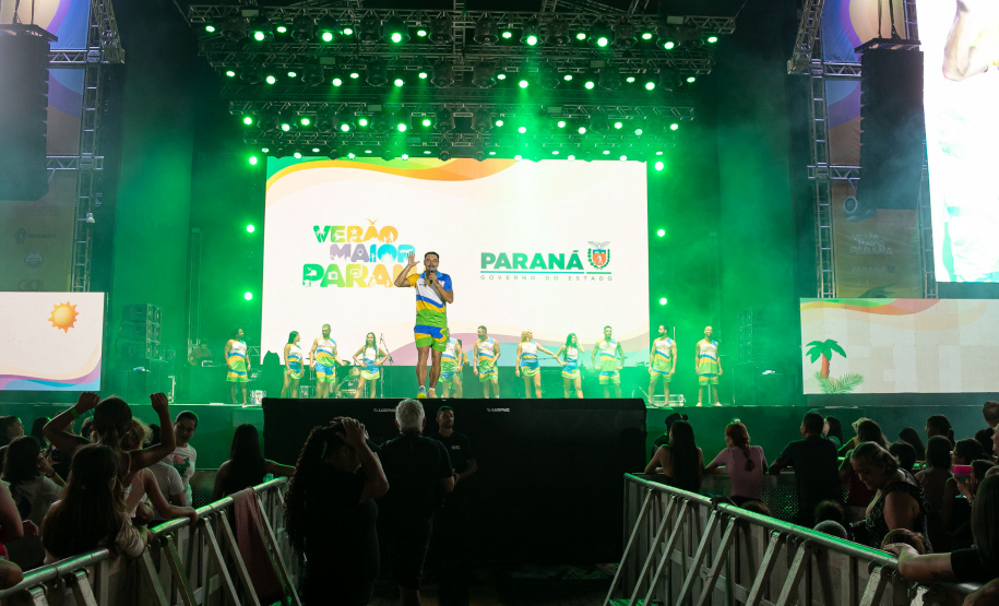 Show de César Menotti e Fabiano no Verão Maior Paraná em Pontal do Paraná