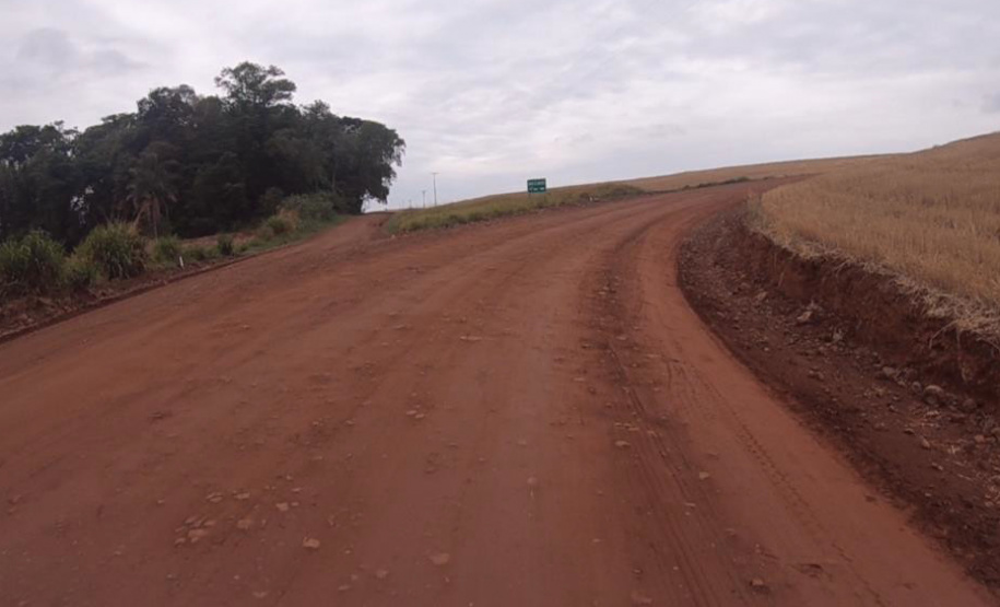 DER PR-239 entre Mato Rico e Roncador