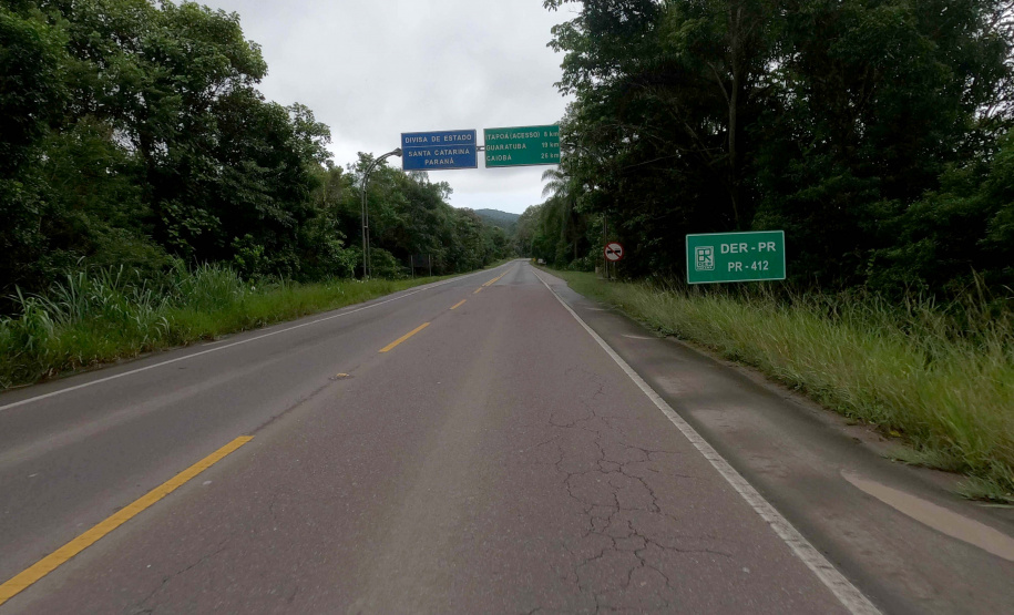 PR-412 Garuva a Guaratuba