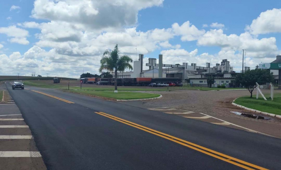 PR-459 entre Reserva do Iguaçu e Pinhão