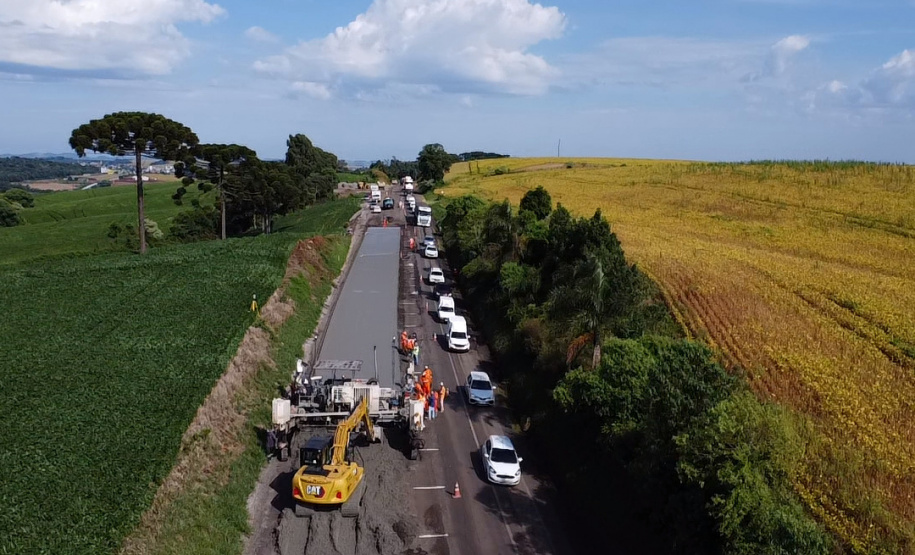 DER Whitetopping Pato Branco - Clevelândia