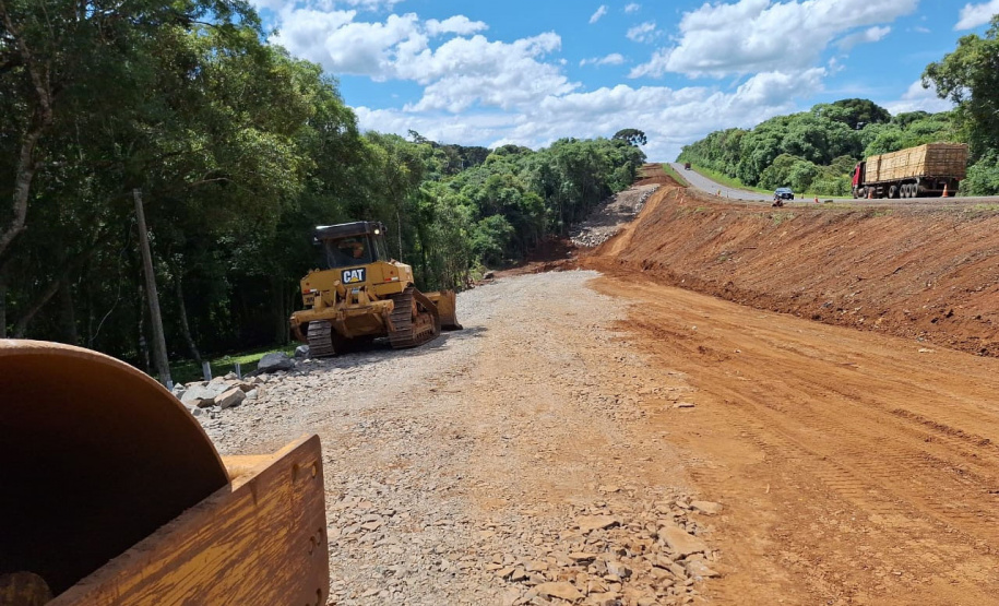 duplicação da PRC-466 em Guarapuava.