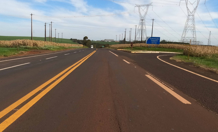 PRC-466 entre Pitanga e Manoel Ribas