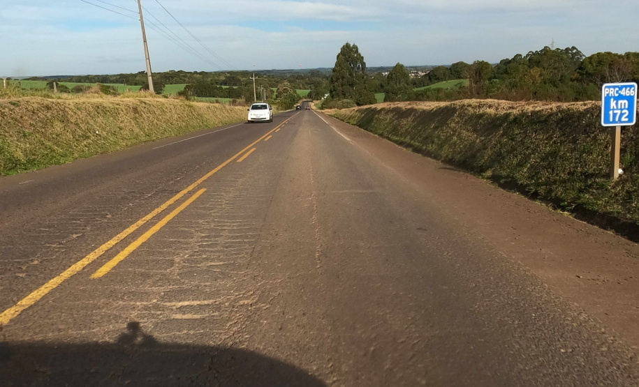 PRC-466 entre Pitanga e Manoel Ribas