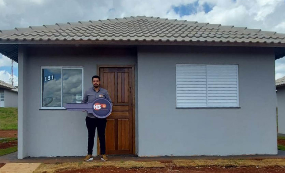 COHAPAR - Fotos das casas entregues em Sta Cruz de Monte Castelo