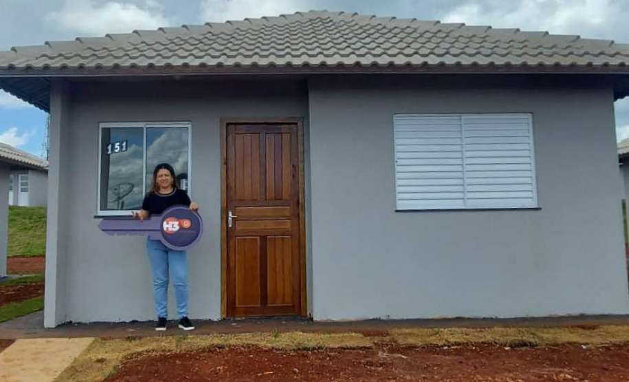 COHAPAR - Fotos das casas entregues em Sta Cruz de Monte Castelo