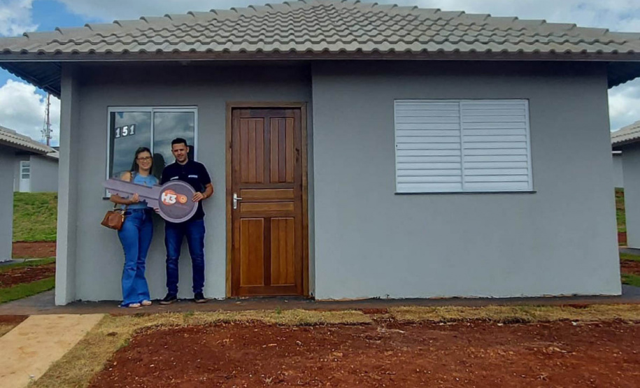 COHAPAR - Fotos das casas entregues em Sta Cruz de Monte Castelo