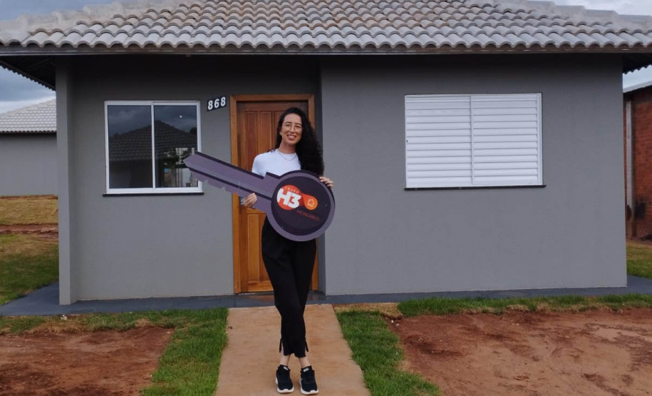 COHAPAR - Fotos das casas entregues em Sta Cruz de Monte Castelo