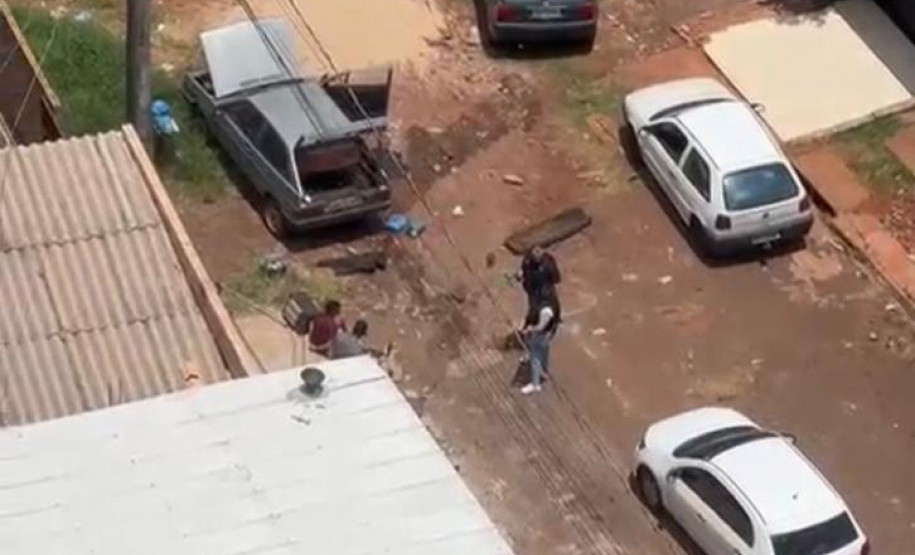 PMPR HELICÓPTERO AUXILIA PRISÃO SUSPEITOS