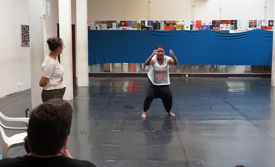 ENSAIO PEÇA TEATRO GUAÍRA