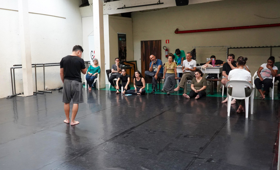 ENSAIO PEÇA TEATRO GUAÍRA