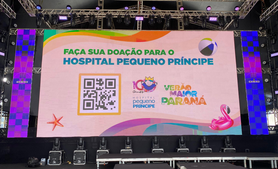 DOAÇÕES HOSPITAL PEQUENO PRÍNCIPE VERÃO MAIOR PR