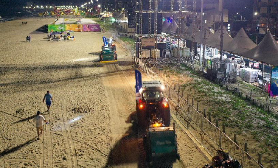 LIMPEZA LITORAL PÓS SHOW