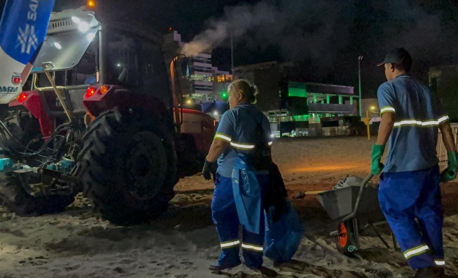 LIMPEZA LITORAL PÓS SHOW