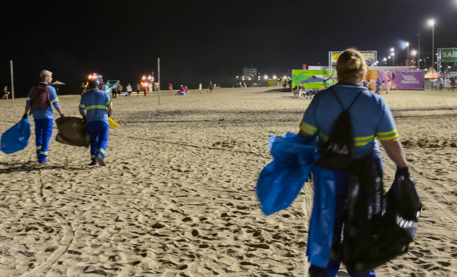 LIMPEZA LITORAL PÓS SHOW