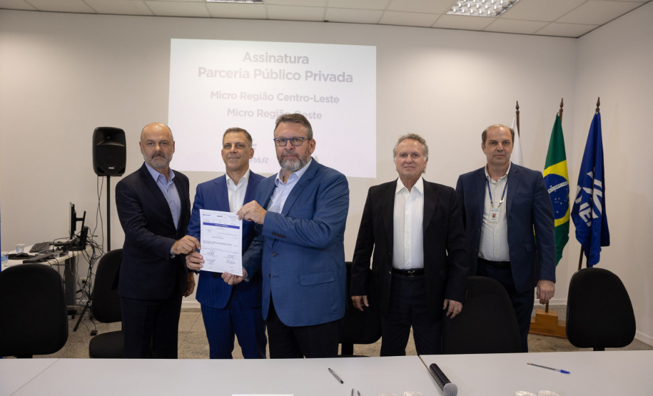 SANEPAR ASSINATURA PARCERIA PÚBLICO PRIVADA