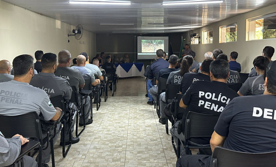 olícia Penal do Paraná inaugura novos estandes de tiro e reforça capacitação de policiais penais em Piraquara