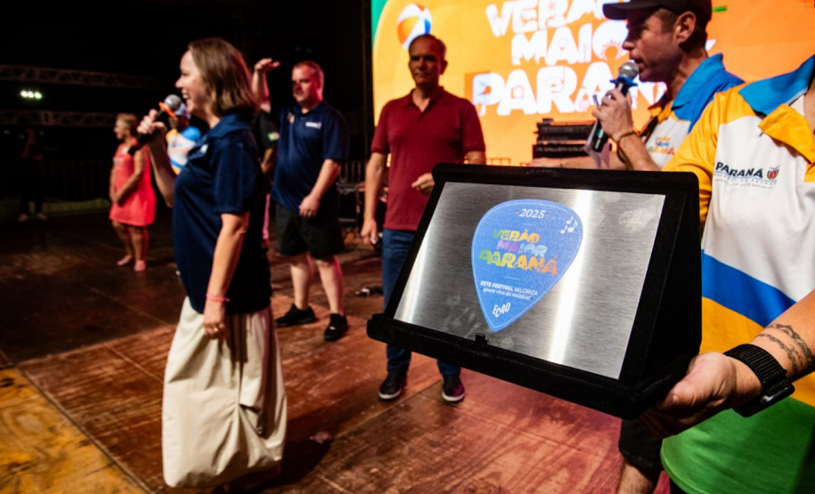 Pelo segundo ano consecutivo, Verão Maior Paraná ganha reconhecimento do ECAD por respeitar direitos autorais de artistas