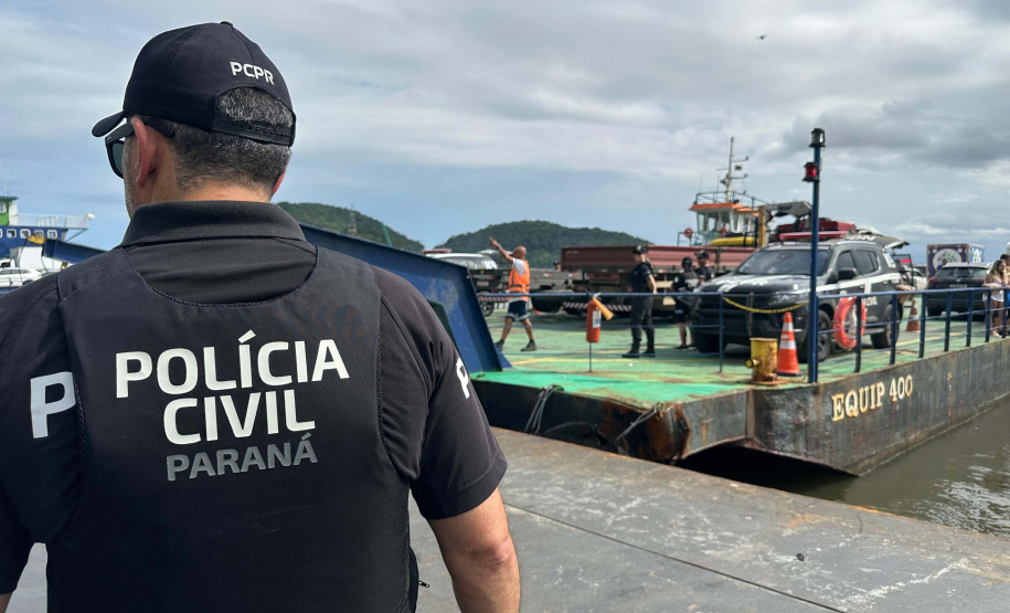 PCPR Operação Integrada reforça segurança na travessia de Guaratuba