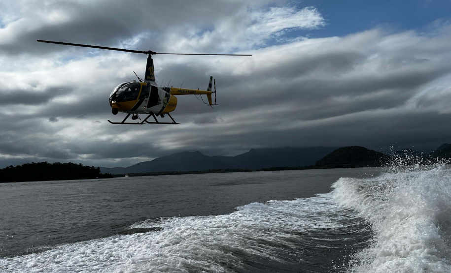 PCPR Operação Integrada reforça segurança na travessia de Guaratuba