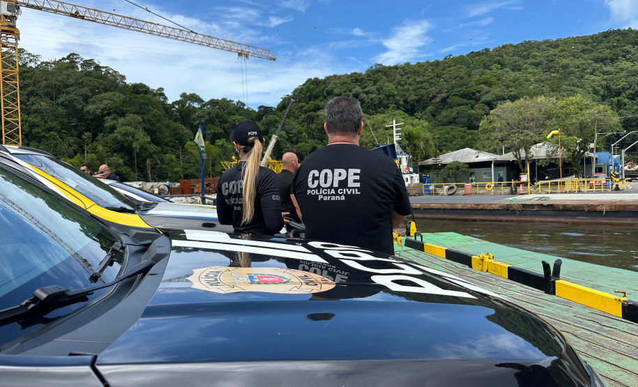 PCPR Operação Integrada reforça segurança na travessia de Guaratuba