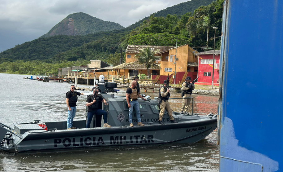 PCPR Operação Integrada reforça segurança na travessia de Guaratuba