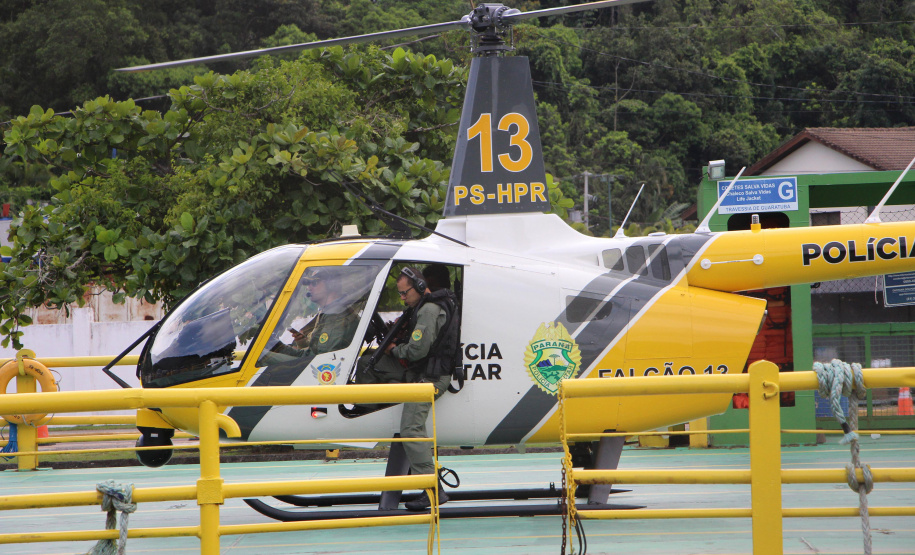 PCPR Operação Integrada reforça segurança na travessia de Guaratuba