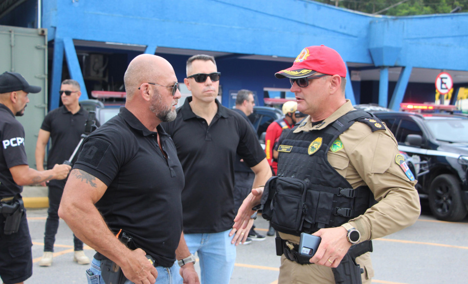 PCPR Operação Integrada reforça segurança na travessia de Guaratuba