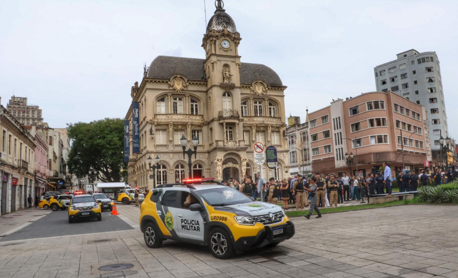 Segurança reforçada: Operação Centro Seguro é lançada em Curitiba
