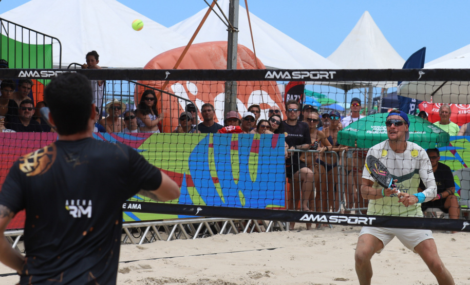 Jogos do BT400 Matinhos do Circuito Mundial de Beach Tennis