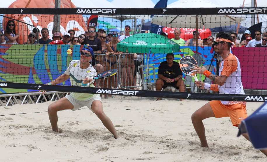 Jogos do BT400 Matinhos do Circuito Mundial de Beach Tennis