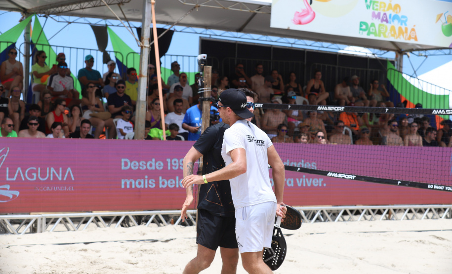 Jogos do BT400 Matinhos do Circuito Mundial de Beach Tennis