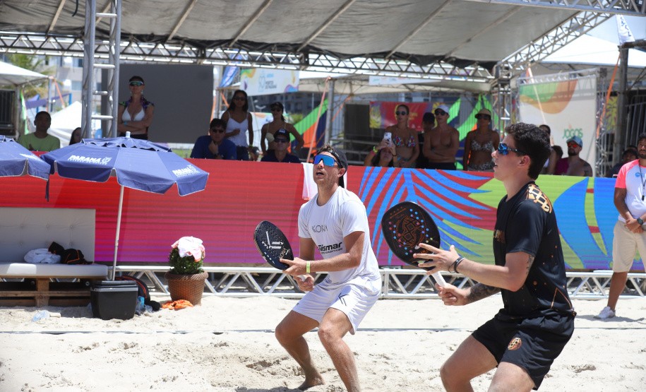 Jogos do BT400 Matinhos do Circuito Mundial de Beach Tennis