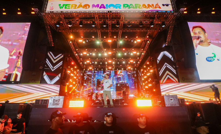 Clayton e Romario no Verao Maior Parana em Matinhos