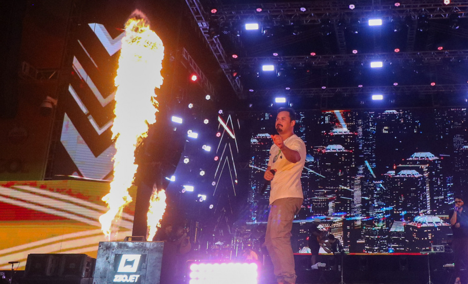 Clayton e Romario no Verao Maior Parana em Matinhos