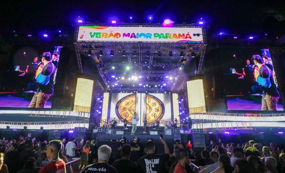 Clayton e Romario no Verao Maior Parana em Matinhos