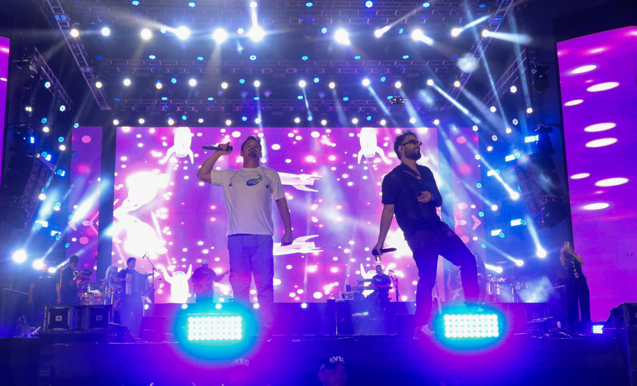 Clayton e Romario no Verao Maior Parana em Matinhos