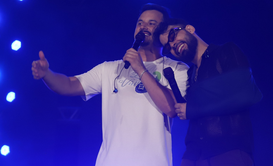 Clayton e Romario no Verao Maior Parana em Matinhos