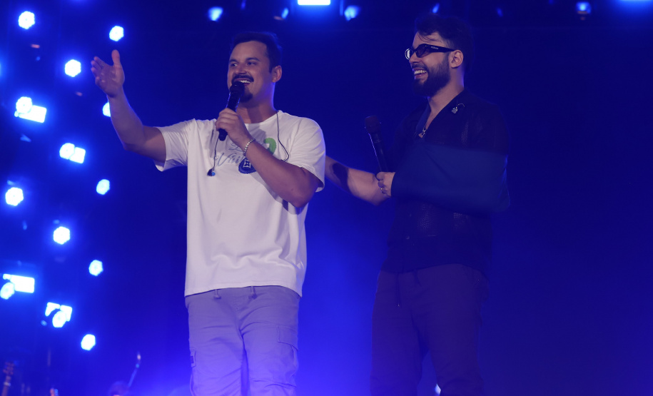 Clayton e Romario no Verao Maior Parana em Matinhos