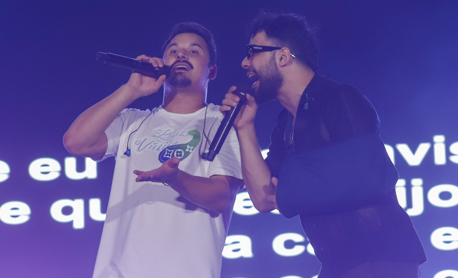 Clayton e Romario no Verao Maior Parana em Matinhos