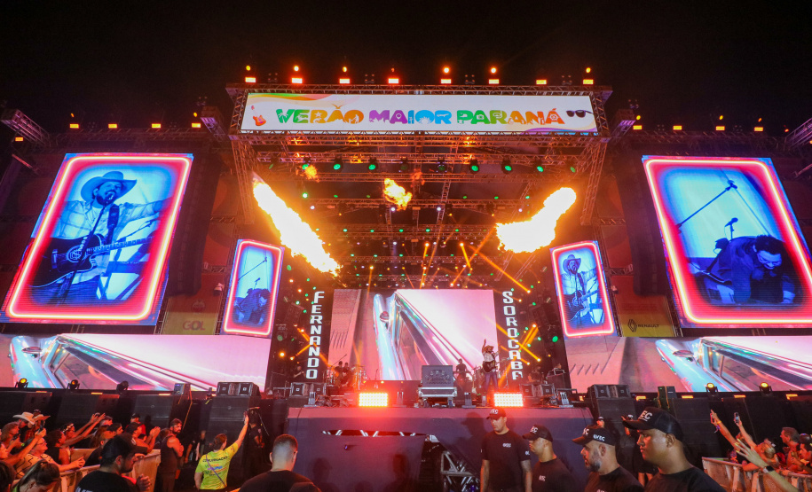 Fernando e Sorocaba em Matinhos no Verao Maior Parana