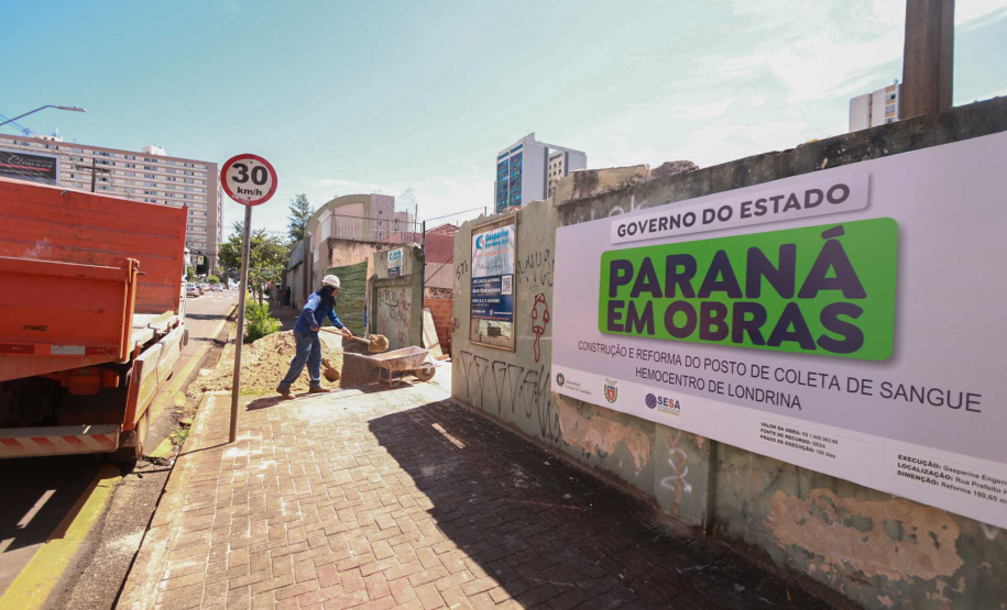 UEL inicia reforma de prédio na área central para descentralizar captação do Hemocentro Regional