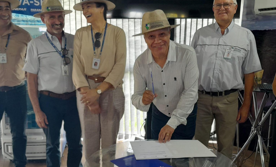 Sanepar e IDR-Paraná celebram cooperação técnica em prol de mananciais de abastecimento