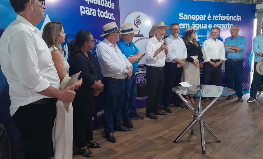 Sanepar repassa recursos e recebe reconhecimento da Uopeccan