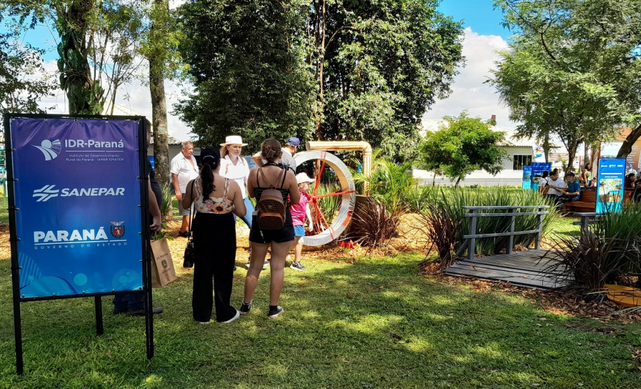 Praça das Águas atrai milhares de visitantes no Show Rural
