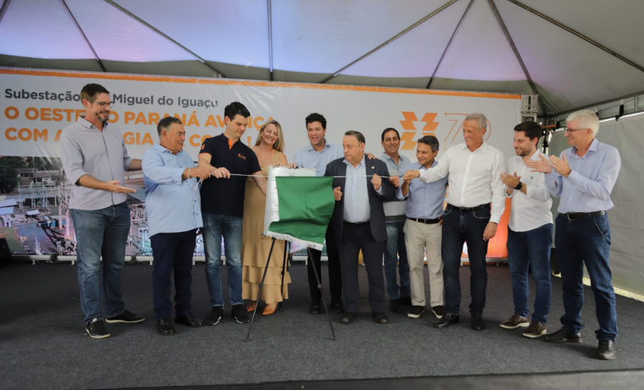 COPEL INAUGURA SUBESTAÇÃO SÃO MIGUEL DO IGUAÇU