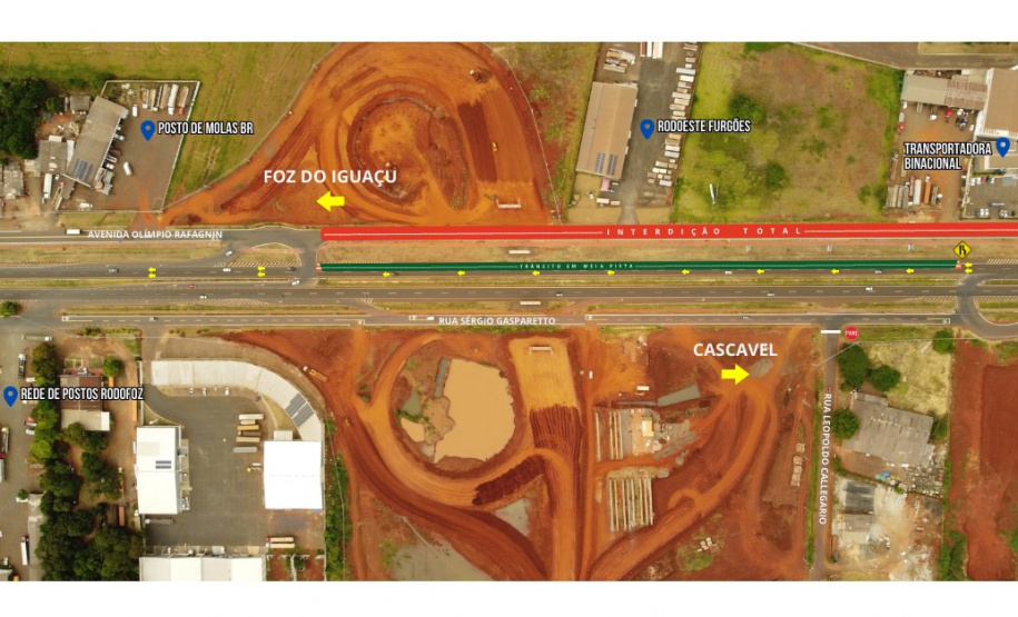 DER INTERDIÇÃO MARGINAL BR 277 FOZ