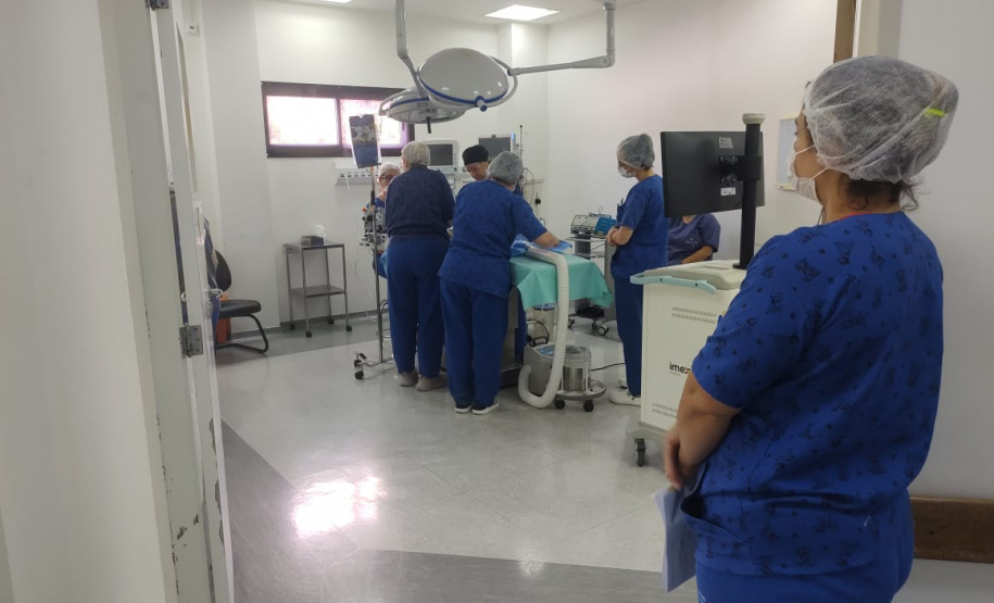 SESA Hospital Monastier zera fila de espera para cirurgia de amígdalas
