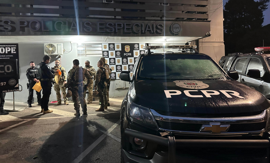 PCPR prende mulher durante operação contra organização criminosa especializada em furtos